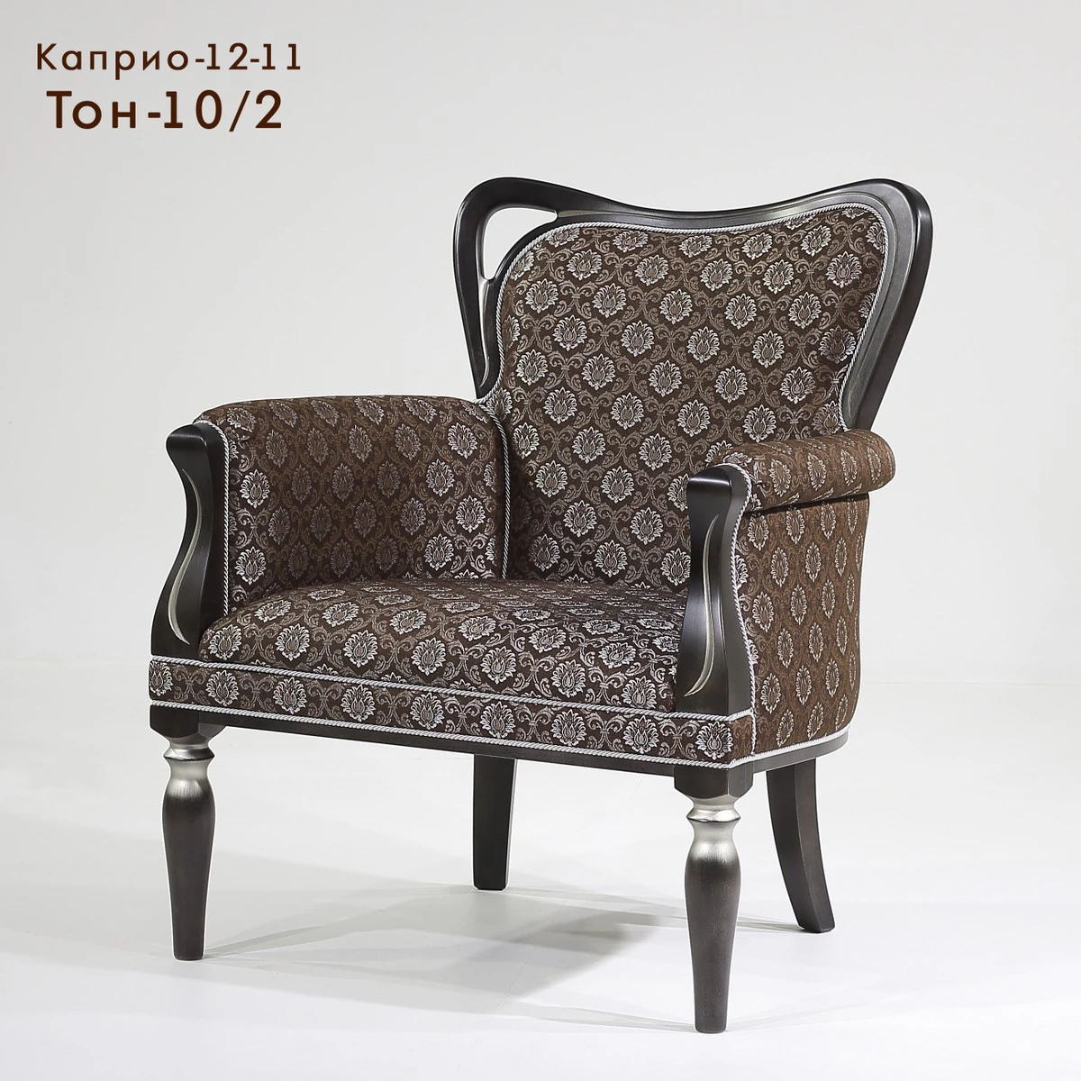 Кресло Каприо 12-11 (Юта мебель). На фото: тон №10/2
