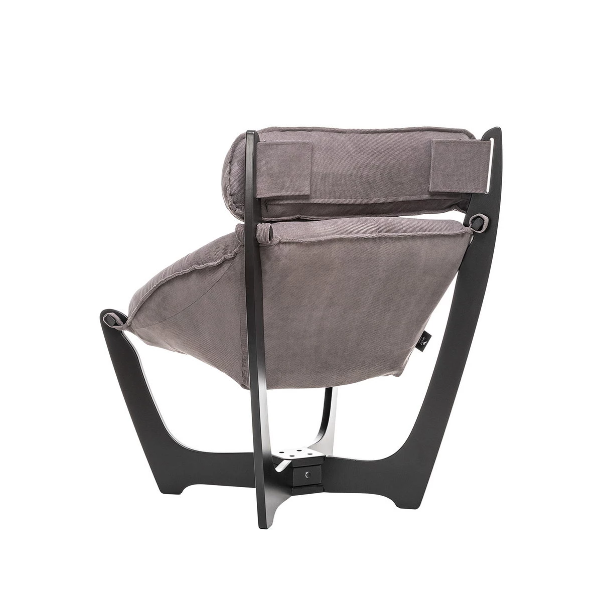 Кресло для отдыха Модель 11 (Импэкс). Цвет каркаса: Венге; Цвет обивки: Verona Antrazite Grey