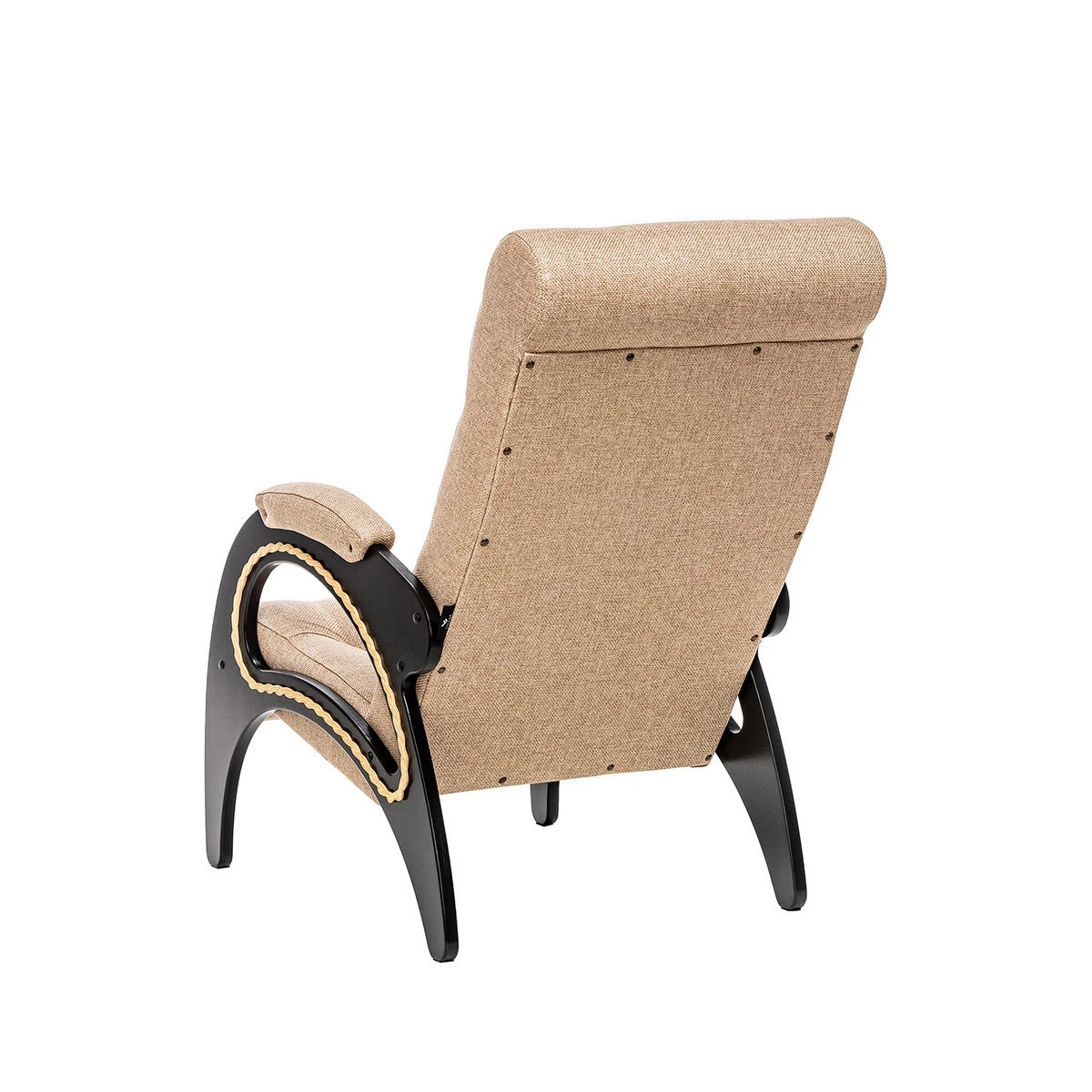 Кресло для отдыха Модель 41 (Импэкс). Цвет каркаса: Венге; Цвет обивки: Malta 03 А