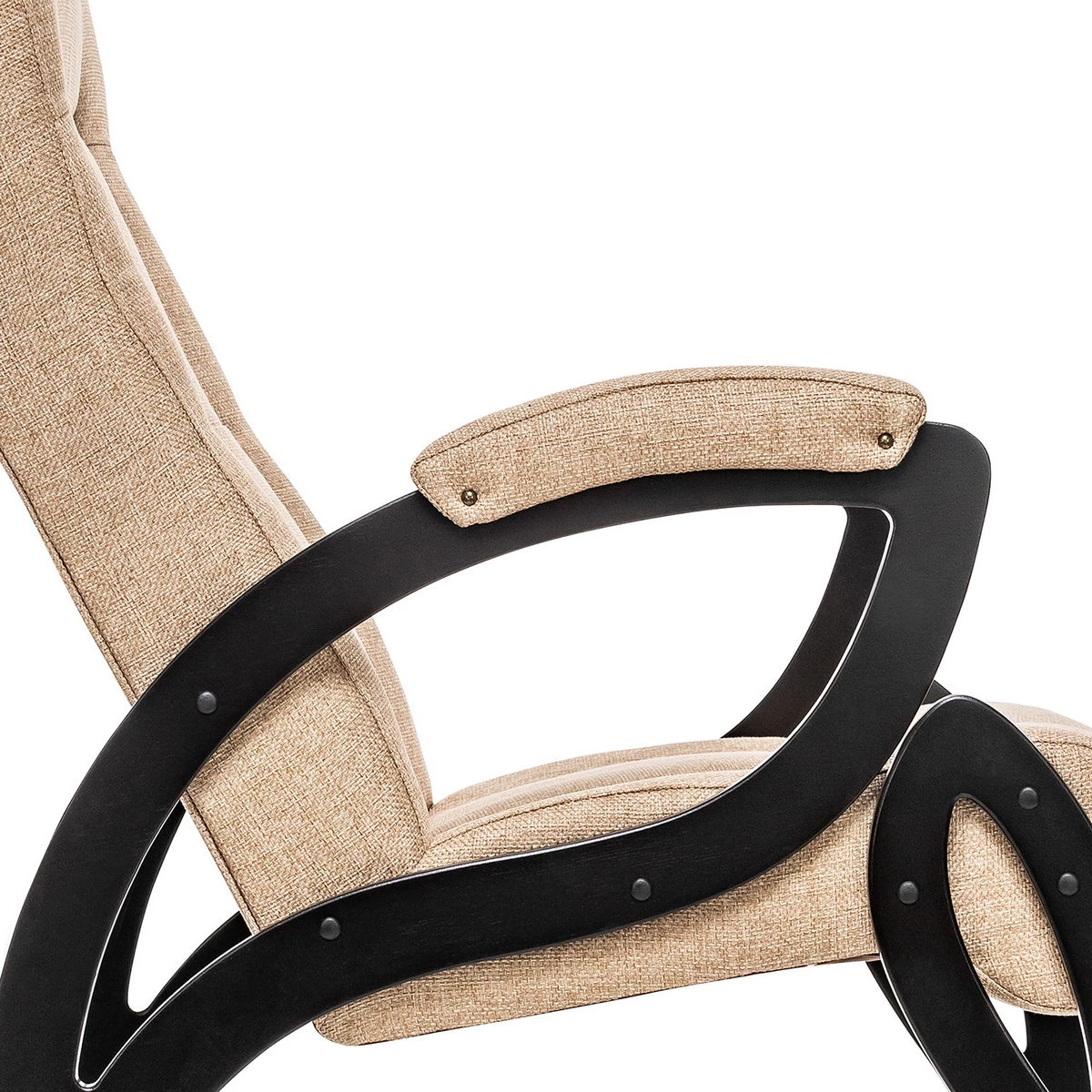 Кресло для отдыха Модель 51 (Импэкс). Цвет каркаса: Венге; Цвет обивки: Malta 03 А