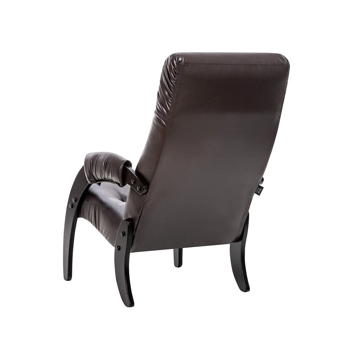 Кресло для отдыха Модель 61 (Импэкс). Цвет каркаса: Венге; Цвет обивки: Eva 1
