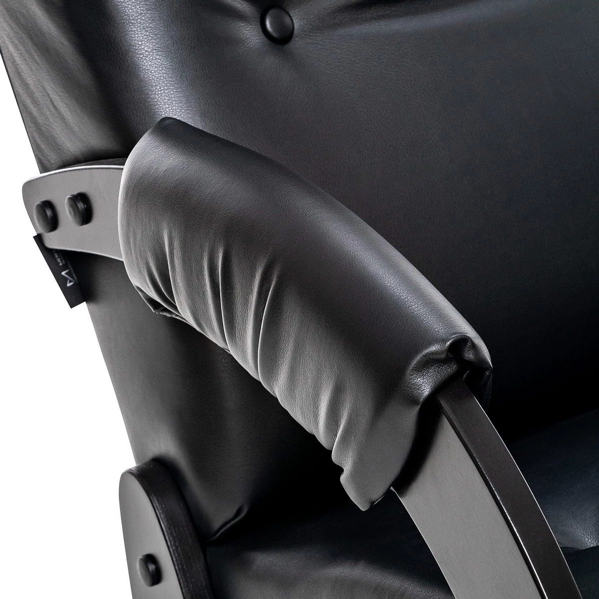 Кресло для отдыха Модель 61 (Импэкс). Цвет каркаса: Венге; Цвет обивки: Eva 6