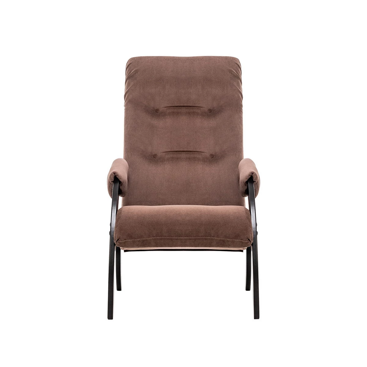 Кресло для отдыха Модель 61 (Импэкс). Цвет каркаса: Венге; Цвет обивки: Maxx 235