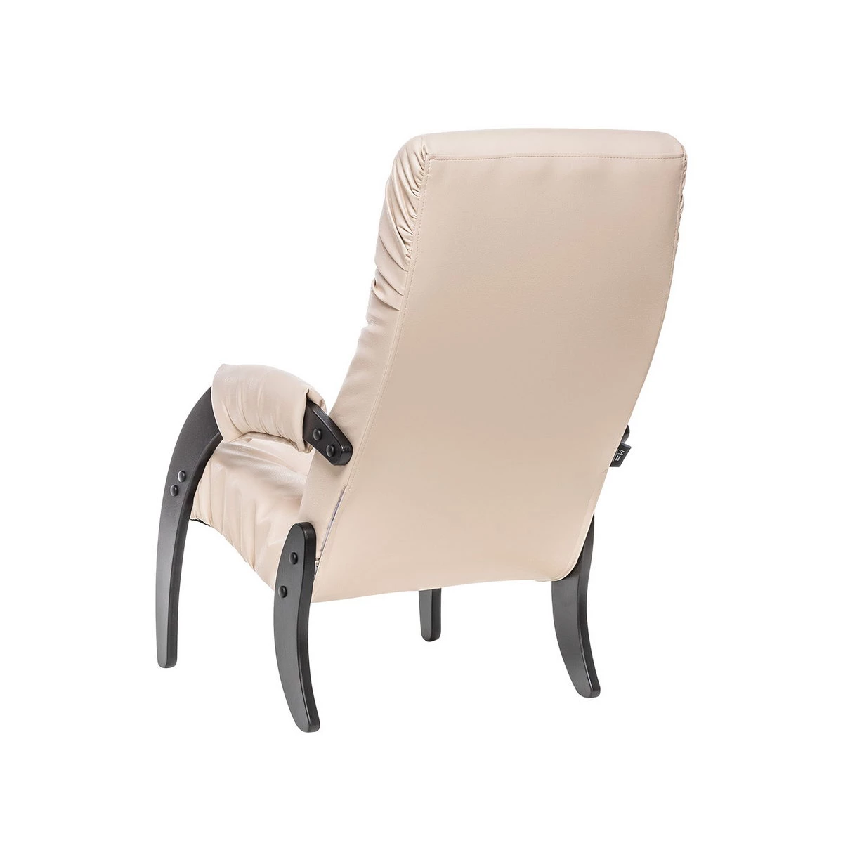 Кресло для отдыха Модель 61 (Импэкс). Цвет каркаса: Венге; Цвет обивки: Polaris Beige