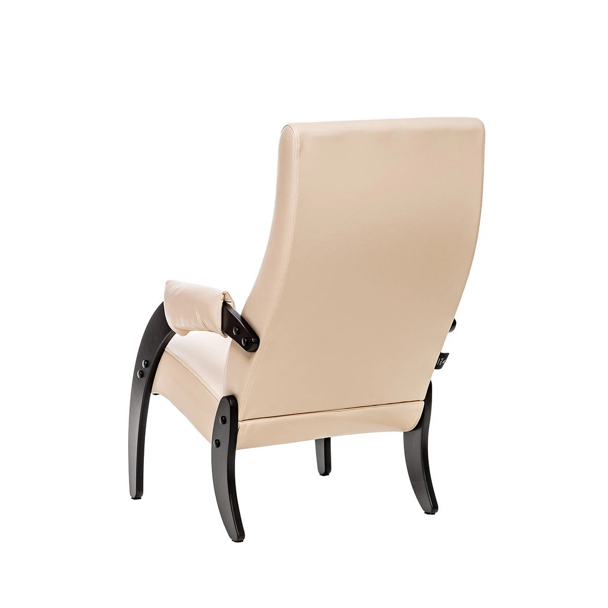 Кресло для отдыха Модель 61М (Импэкс). Цвет каркаса: Венге; Цвет обивки: Polaris Beige