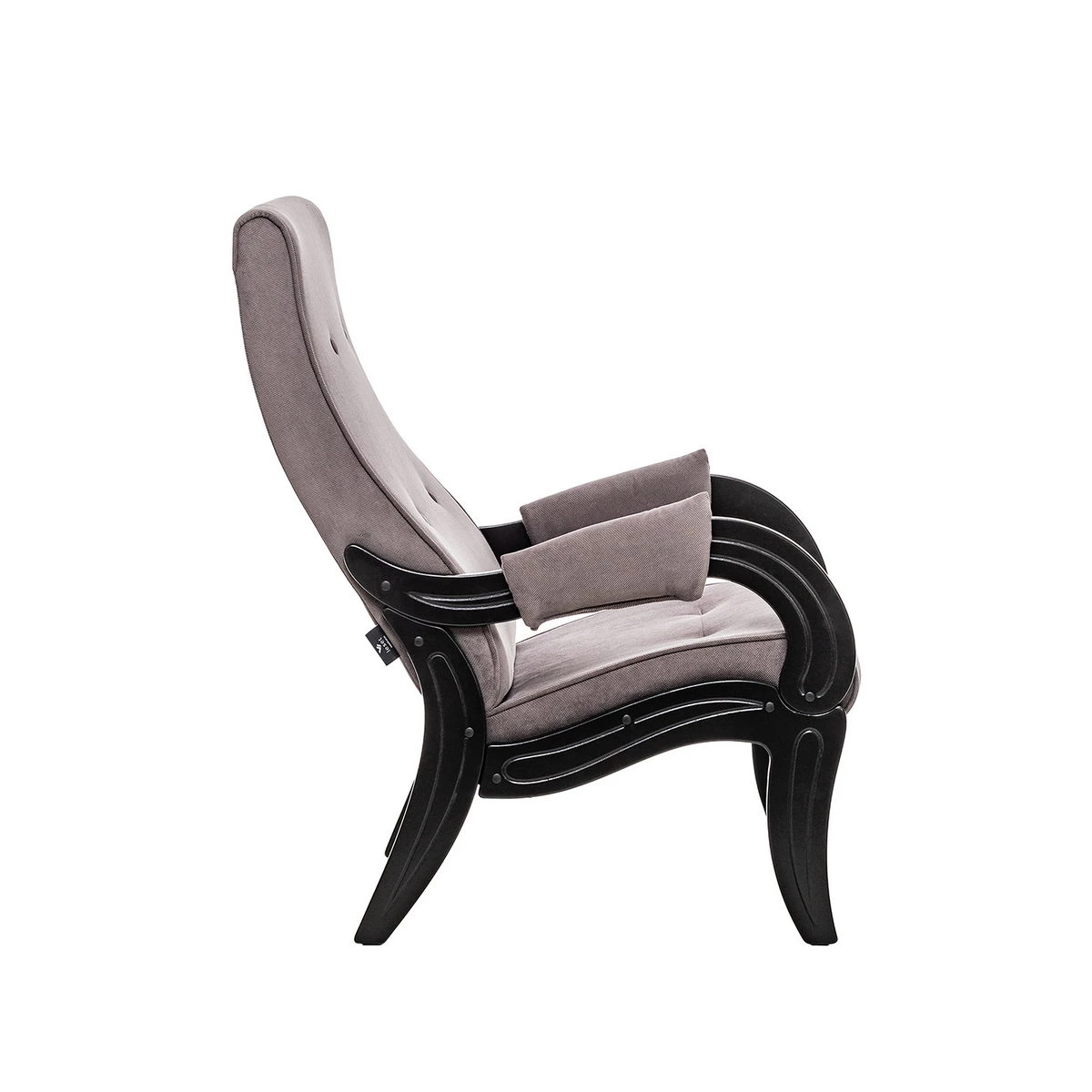 Кресло для отдыха Модель 701 (Импэкс). Цвет каркаса: Венге; Цвет обивки: Verona Antrazite Grey