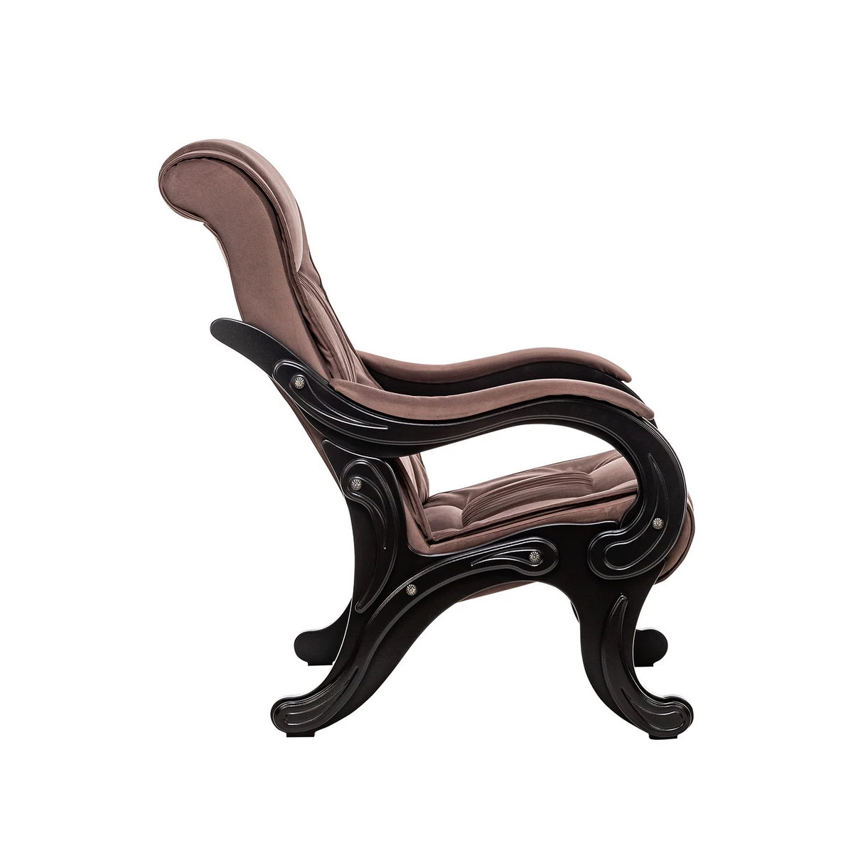 Кресло для отдыха Модель 71 (Импэкс). Цвет каркаса: Венге; Цвет обивки: Maxx 235