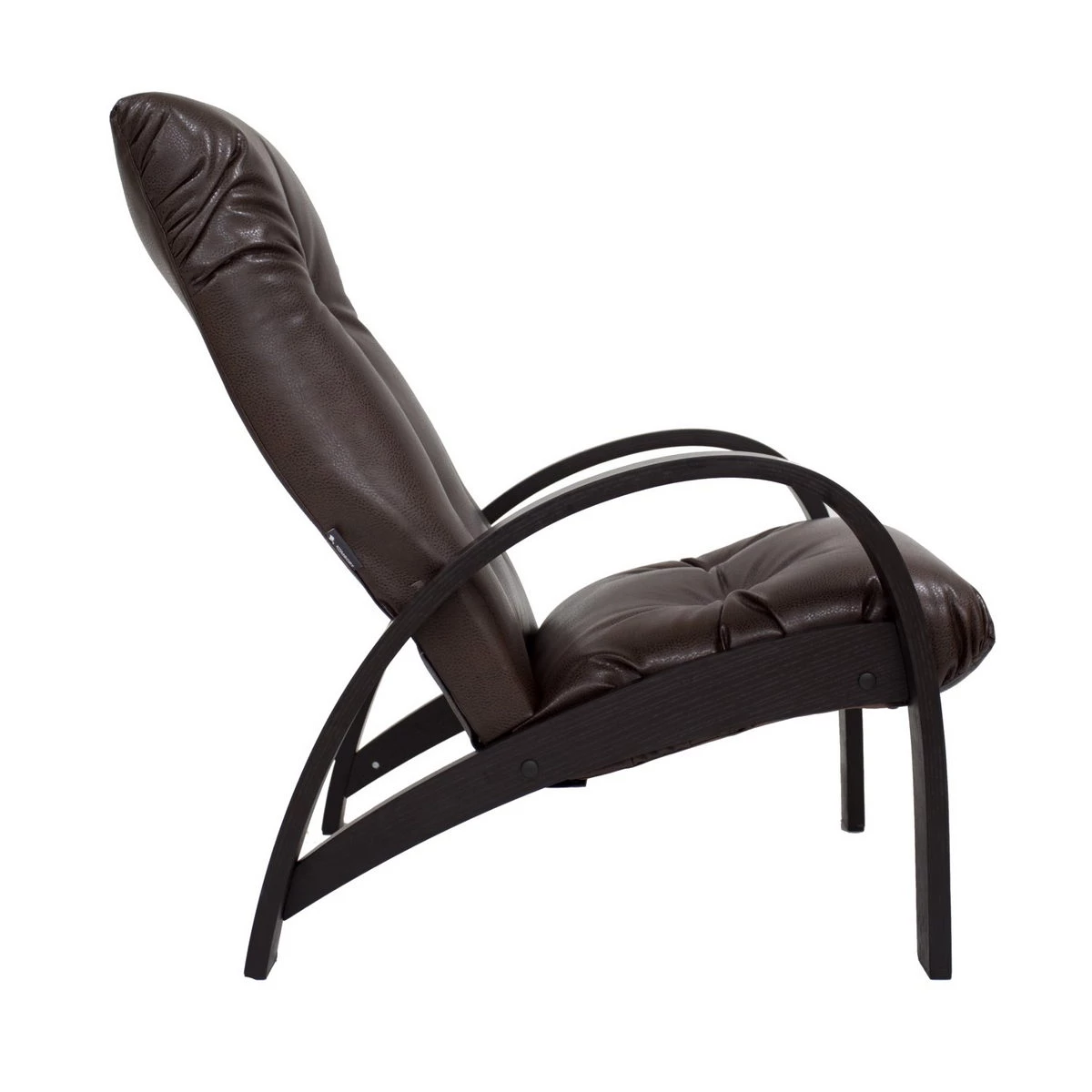 Кресло для отдыха Модель S7 (Импэкс). Цвет каркаса: Венге; Цвет обивки: Vegas Lite Amber
