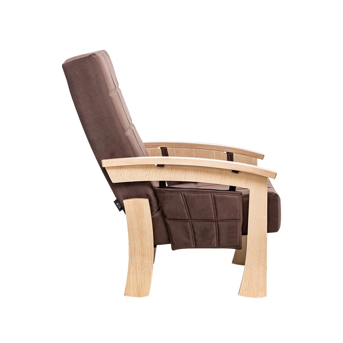Кресло для отдыха Нордик (Импэкс). Цвет каркаса: Дуб шпон; Цвет обивки: Maxx 235