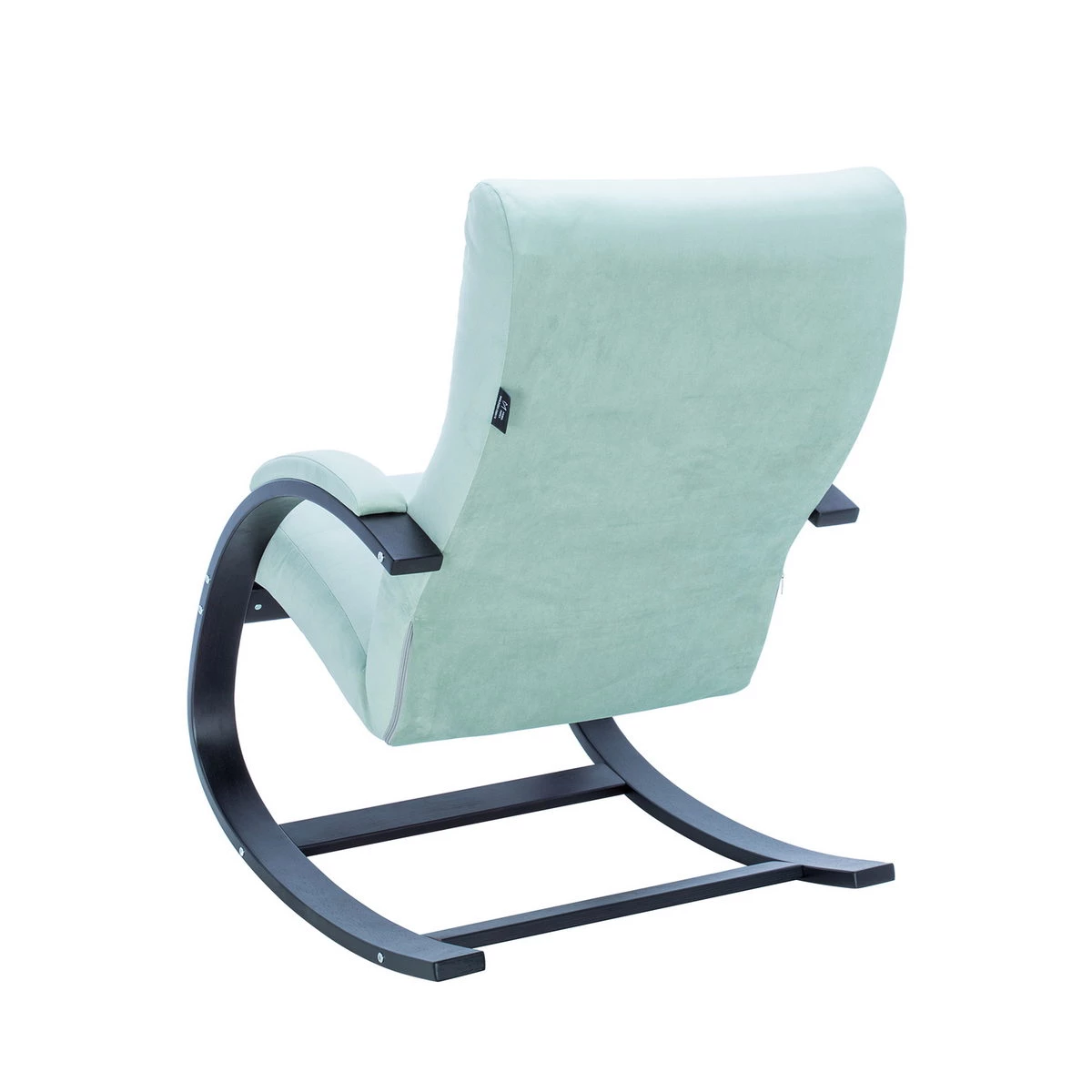 Кресло-качалка Leset Милано (Импэкс). Цвет каркаса: Венге; Цвет обивки: V14 бирюзовый