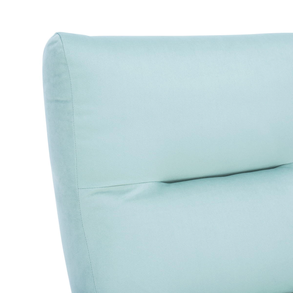 Кресло-качалка Leset Милано (Импэкс). Цвет каркаса: Венге; Цвет обивки: V14 бирюзовый