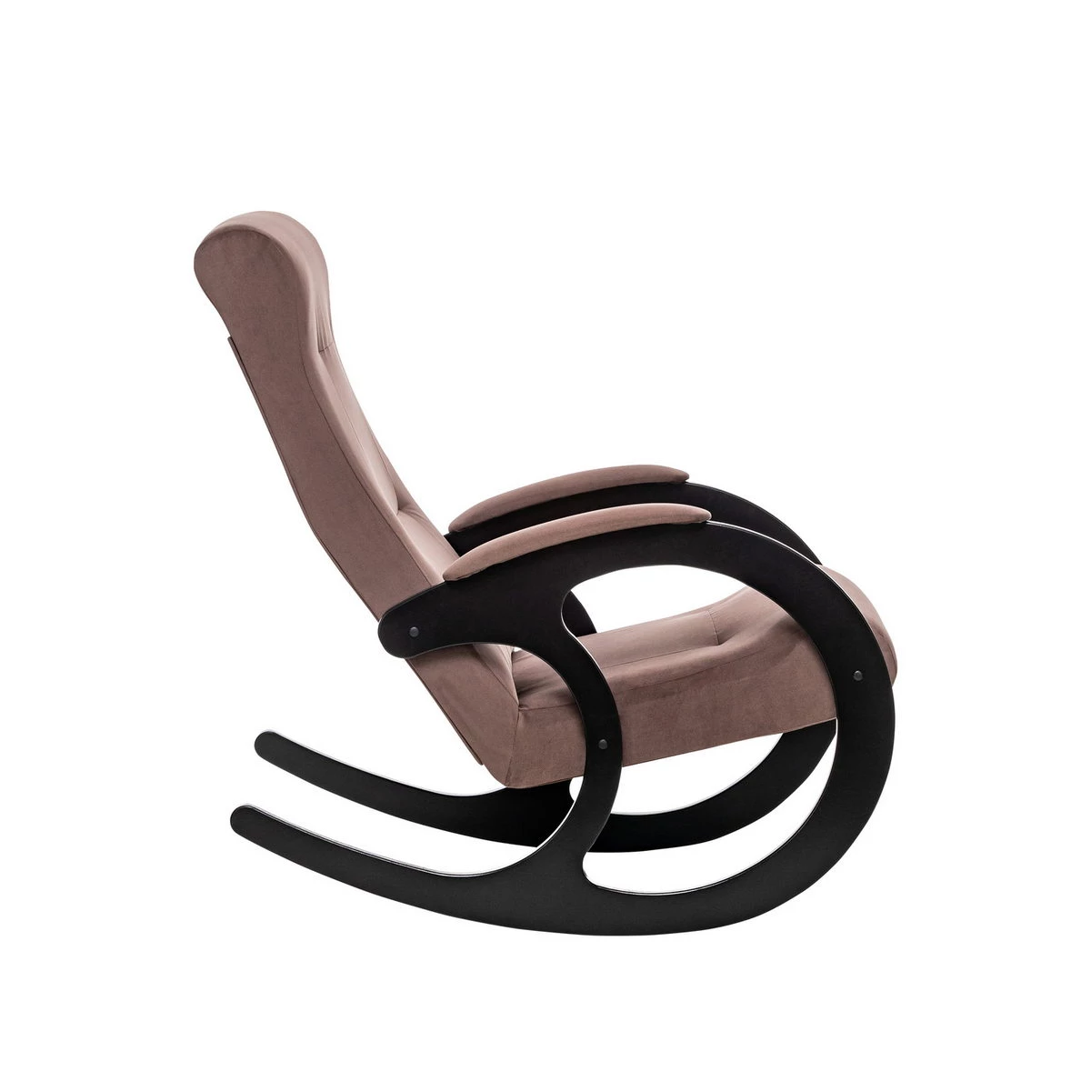 Кресло-качалка Модель 3 (Импэкс). Цвет каркаса: Венге; Цвет обивки: Maxx 235