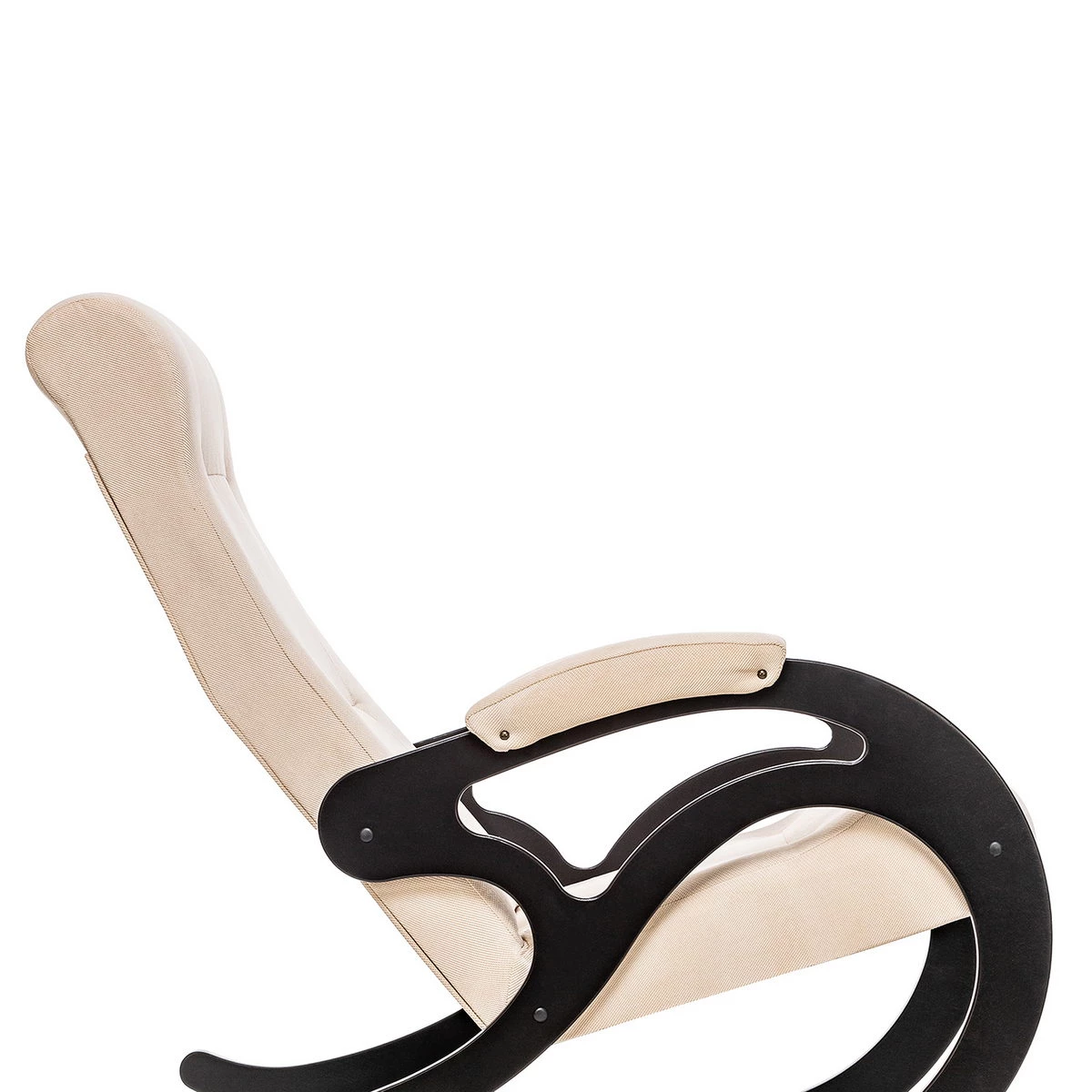 Кресло-качалка Модель 5 (Импэкс). Цвет каркаса: Венге; Цвет обивки: Verona Vanilla