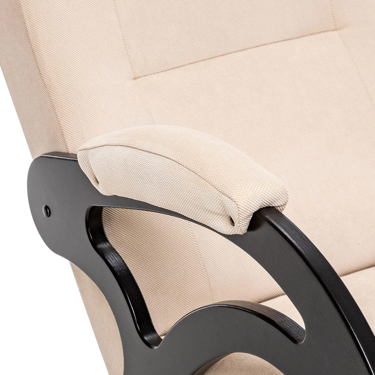 Кресло-качалка Модель 5 (Импэкс). Цвет каркаса: Венге; Цвет обивки: Verona Vanilla