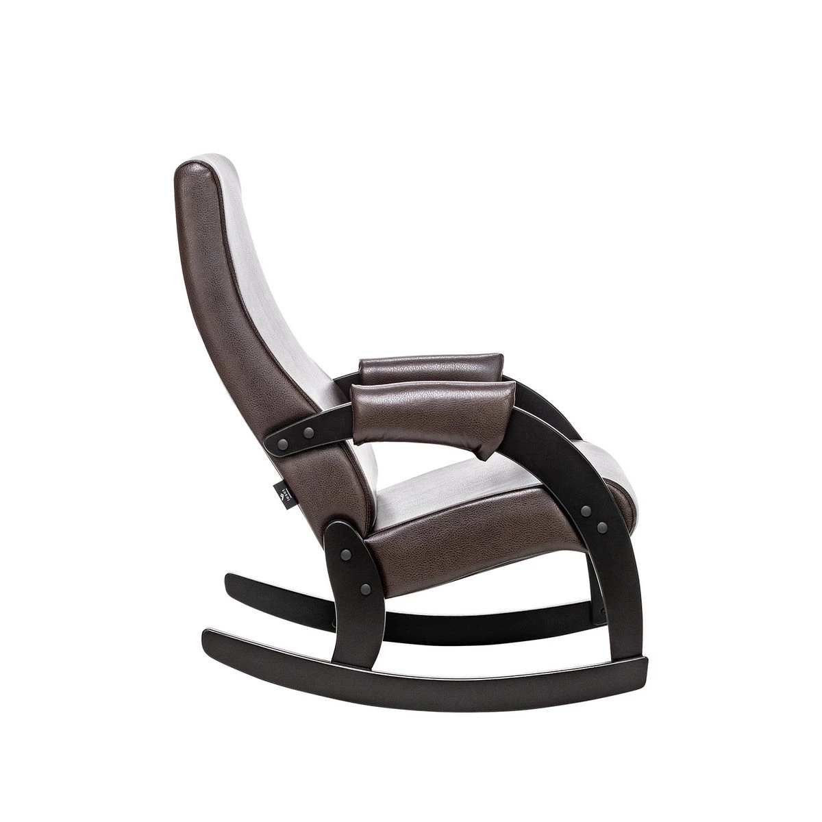 Кресло-качалка Модель 67М (Импэкс). Цвет каркаса: Венге; Цвет обивки: Vegas Lite Amber