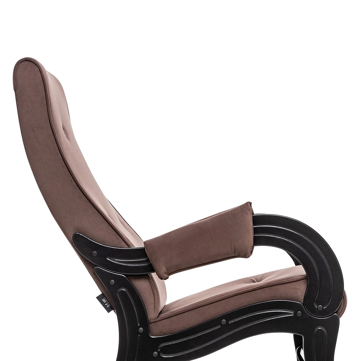 Кресло-качалка Модель 707 (Импэкс). Цвет каркаса: Венге; Цвет обивки: Maxx 235