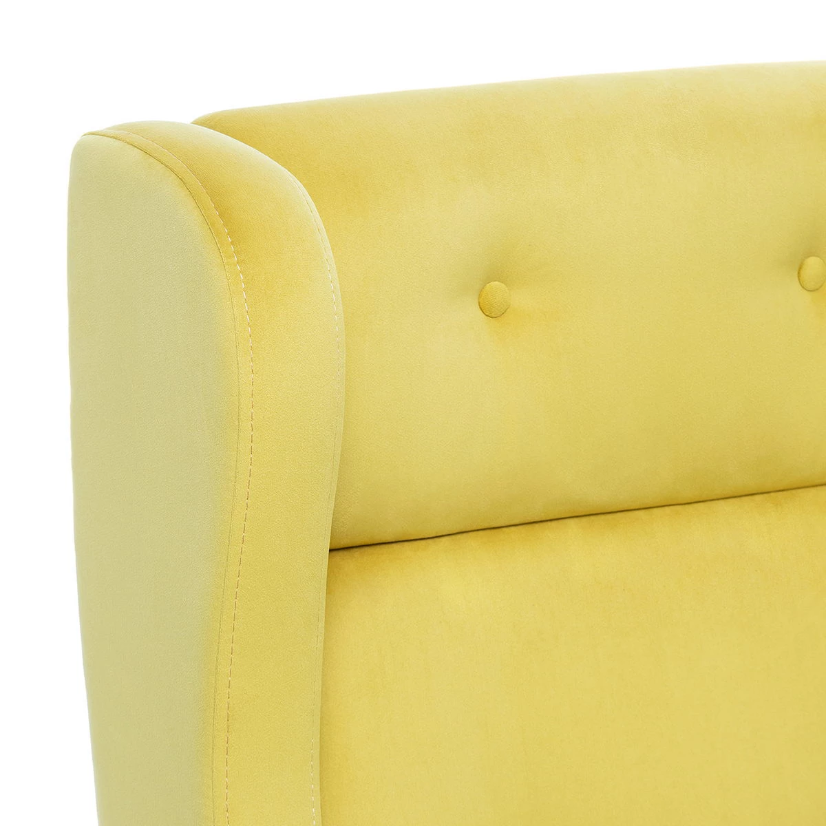Кресло Leset Галант (Импэкс). Цвет обивки: V28 желтый; Цвет ножек: Венге
