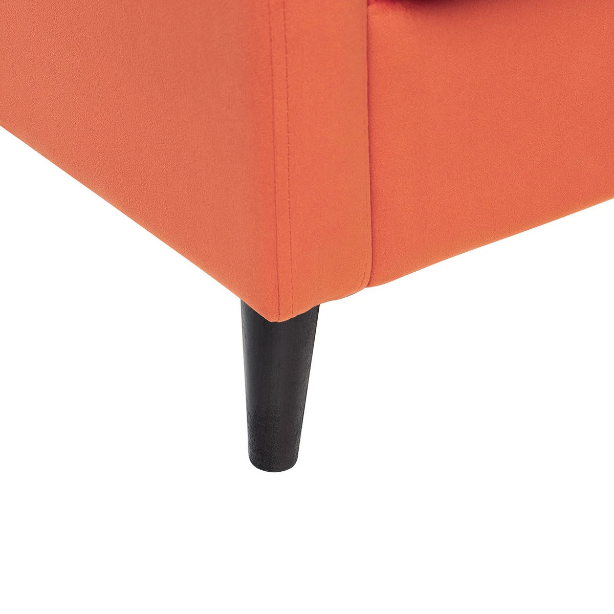Кресло Leset Галант (Импэкс). Цвет обивки: V39 оранжевый; Цвет ножек: Венге