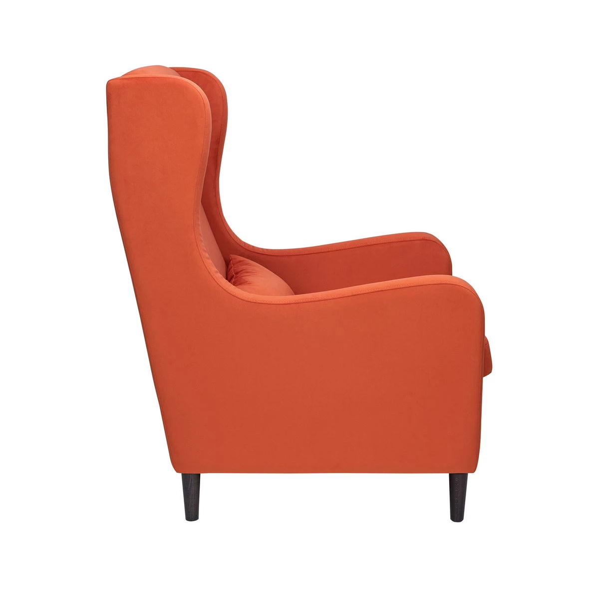 Кресло Leset Хилтон (Импэкс). Цвет обивки: V39 оранжевый; Цвет ножек: Венге