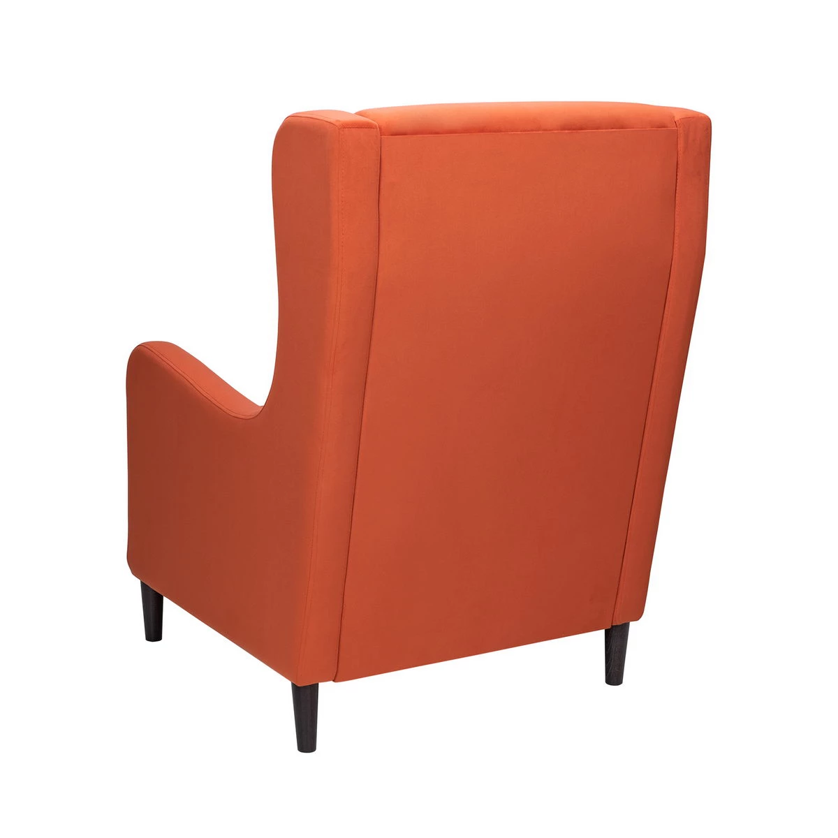 Кресло Leset Хилтон (Импэкс). Цвет обивки: V39 оранжевый; Цвет ножек: Венге