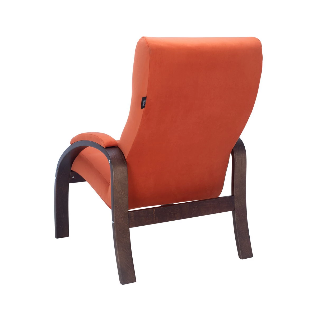 Кресло Leset Лион (Импэкс). Цвет каркаса: Орех текстура; Цвет обивки: V39 оранжевый