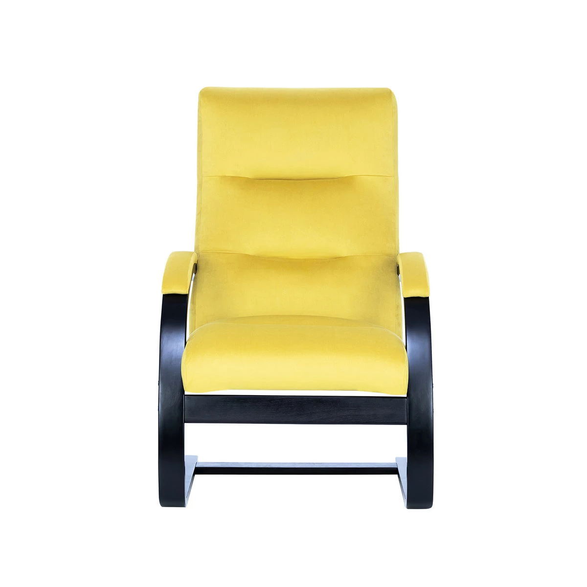 Кресло Leset Монэ (Импэкс). Цвет каркаса: Венге; Цвет обивки: V28 желтый