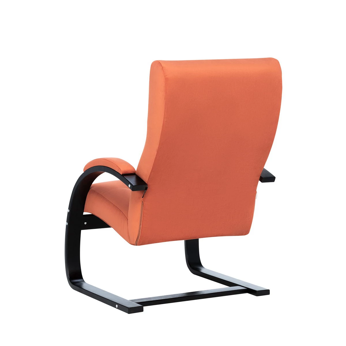 Кресло Leset Монэ (Импэкс). Цвет каркаса: Венге; Цвет обивки: V39 оранжевый
