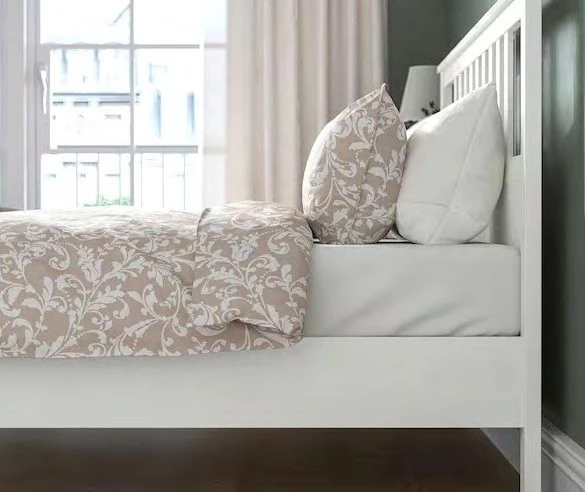 Комплект: Кровать Leset Мира (160х200) + основание кровати с лентой Мира (160х200) (Импэкс). Тонировка на фото: Белая.